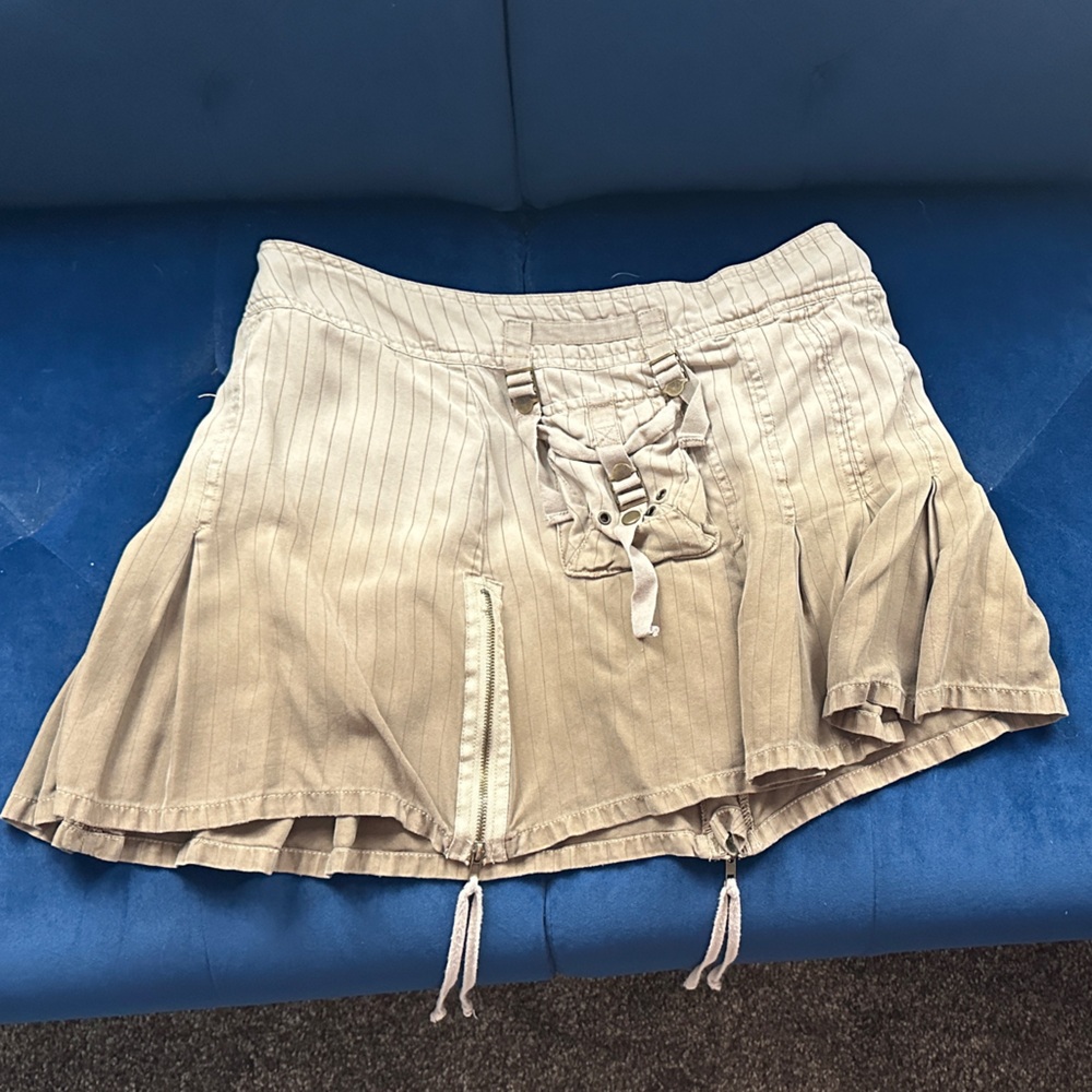 Da-Nang Tan Women's Cargo Skirt